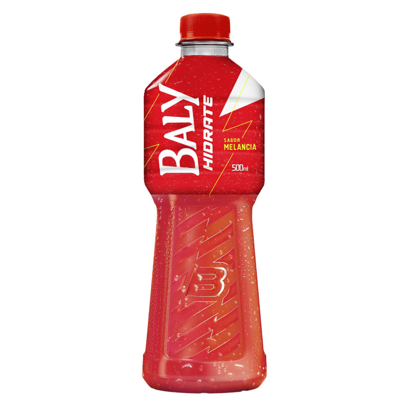 BALY HIDRATE ISOTÔNICO 500ML MELANCIA - FD COM 6 UN