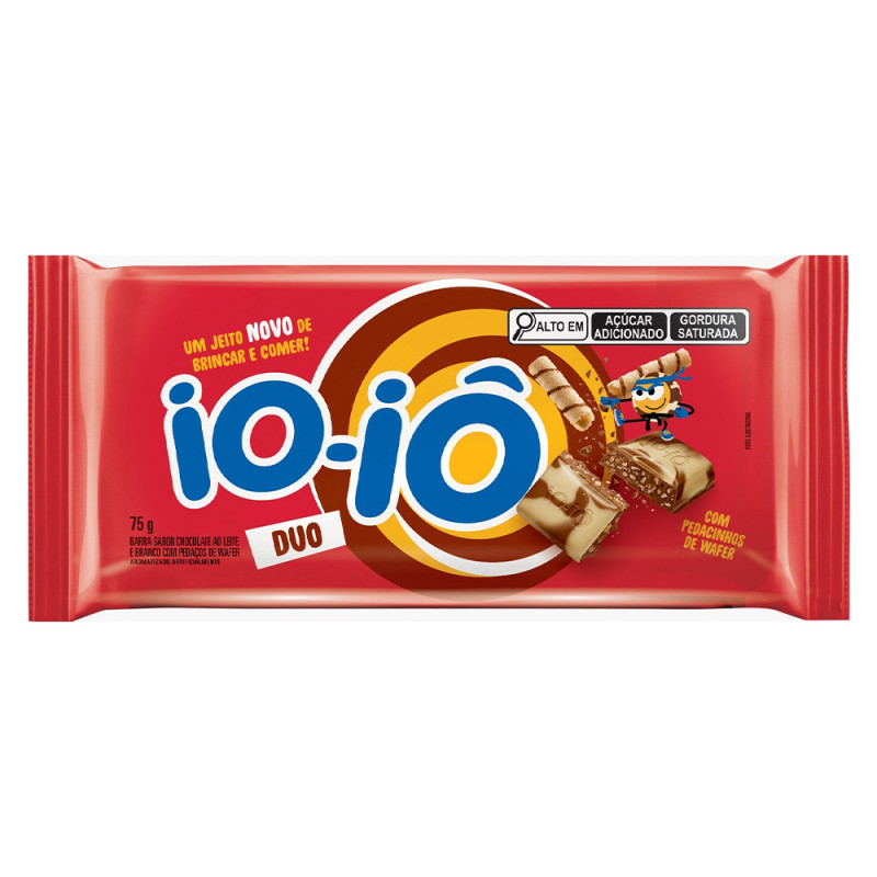CHOCOLATE IO-IÔ BARRA HERSHEY'S 75GR DUO - DP COM 20 UN
