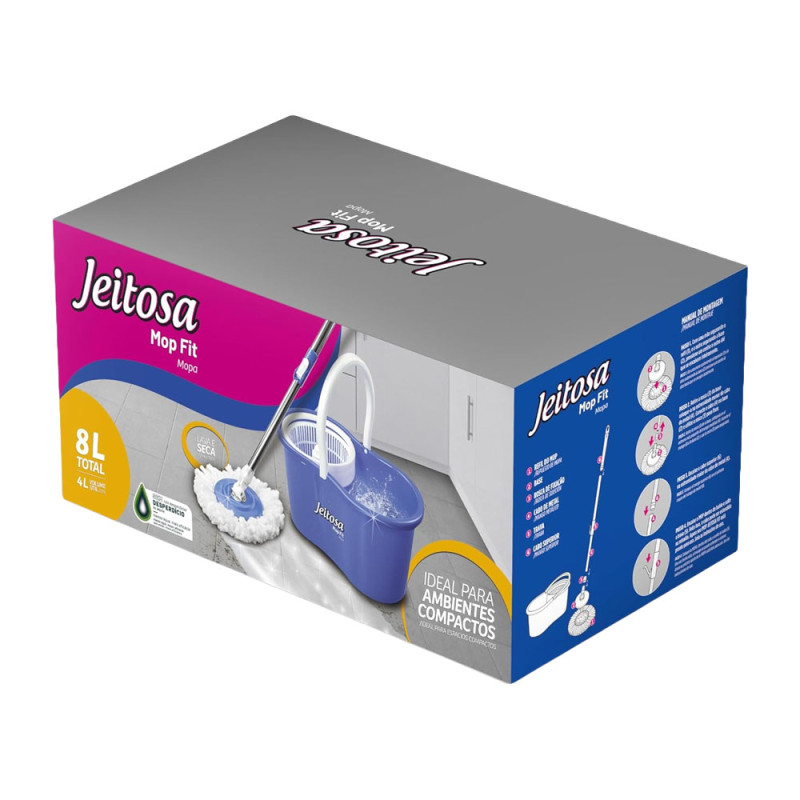 MOP JEITOSA BETTANIN 8LT C/ 6UN FIT - UNIDADE