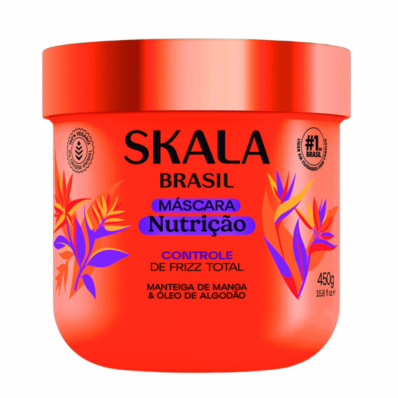 MÁSCARA DE TRATAMENTO SKALA 450GR NUTRIÇÃO - CX COM 6 UN