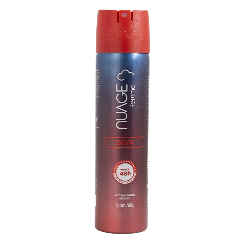 DESODORANTE NUAGE 48H 150ML FEMME DIVA - CX COM 12 UN