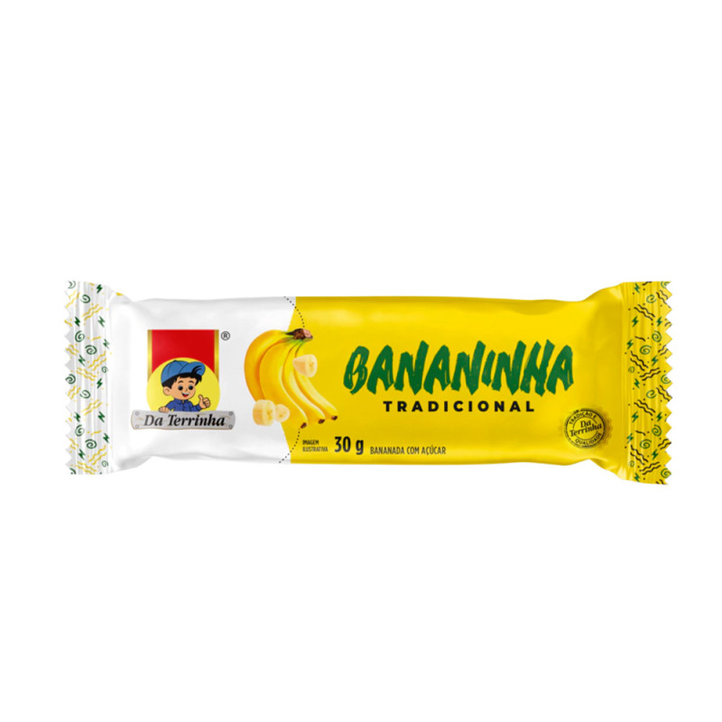 BANANINHA DA TERRINHA 30GR TRADICIONAL - DP COM 12 UN