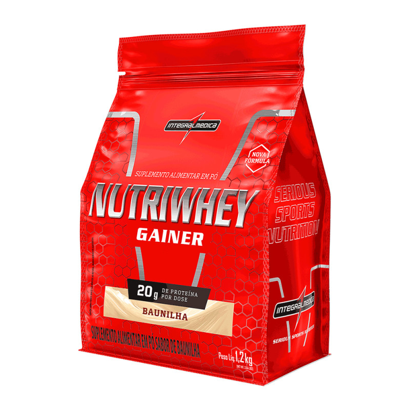 NUTRIWHEY INTEGRALMEDICA POUCH 1,2 KILO BAUNILHA - UNIDADE