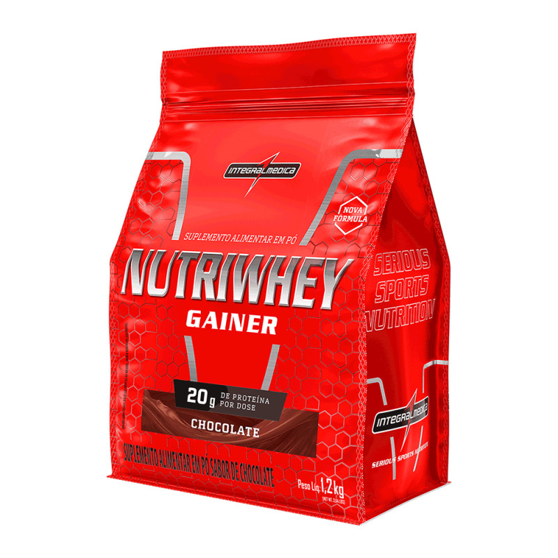 NUTRIWHEY INTEGRALMEDICA POUCH 1,2 KILO CHOCOLATE - UNIDADE