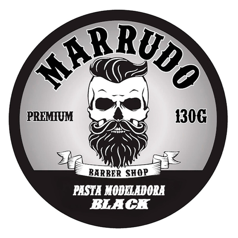 PASTA MODELADORA MARRUDO 130GR BLACK - CX COM 12 UN