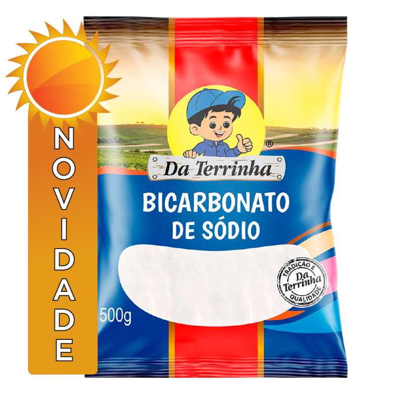 BICARBONATO DE SÓDIO DA TERRINHA 500GR - FD COM 6 UN