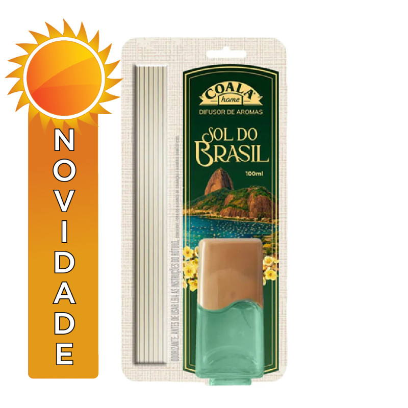DIFUSOR DE AROMAS COALA 100ML SOL DO BRASIL - UNIDADE