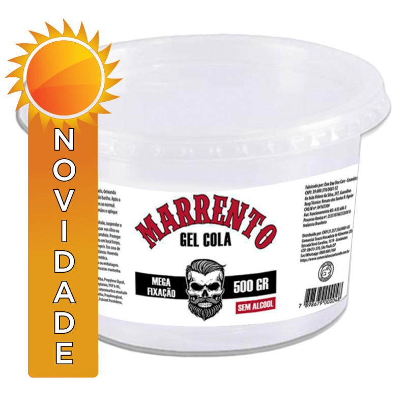GEL COLA MARRENTO FIX 500GR INCOLOR - CX COM 6 PT