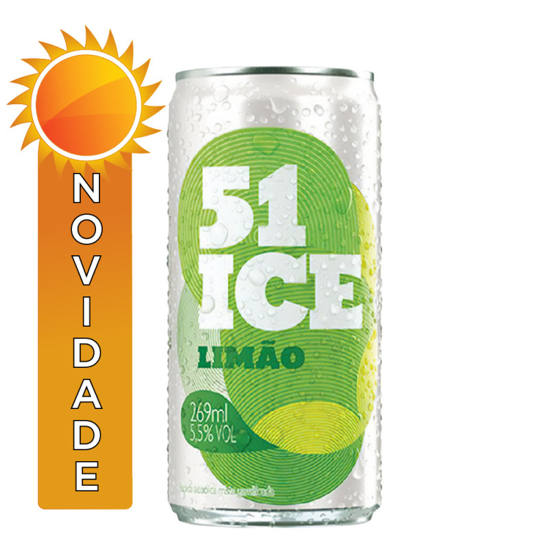 51 ICE LATA 269ML LIMÃO - FD COM 6 UN