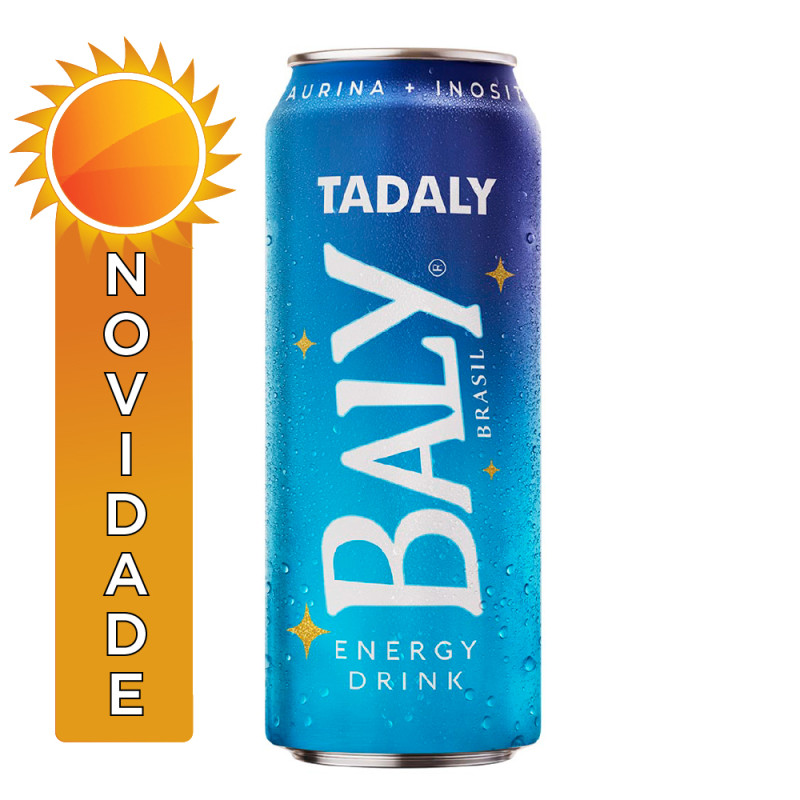 ENERGÉTICO BALY LATA 473ML TADALY - FD COM 6 UN