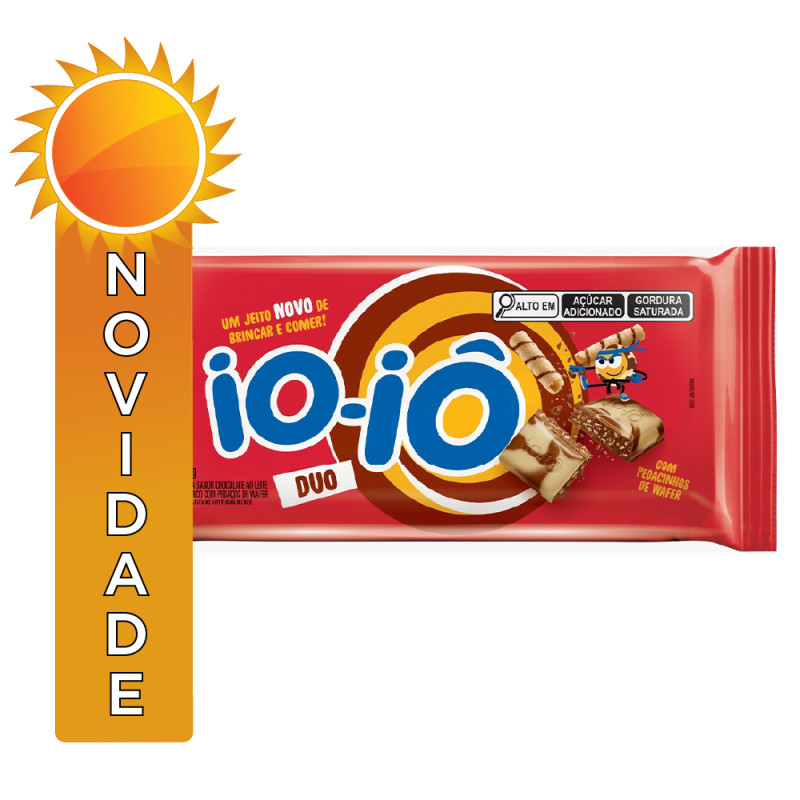 CHOCOLATE IO-IÔ BARRA HERSHEY'S 75GR DUO - DP COM 20 UN