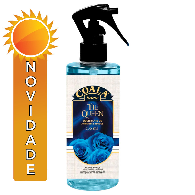 ODORIZANTE HOME COALA 260ML THE QUEEN - CX COM 6 UN