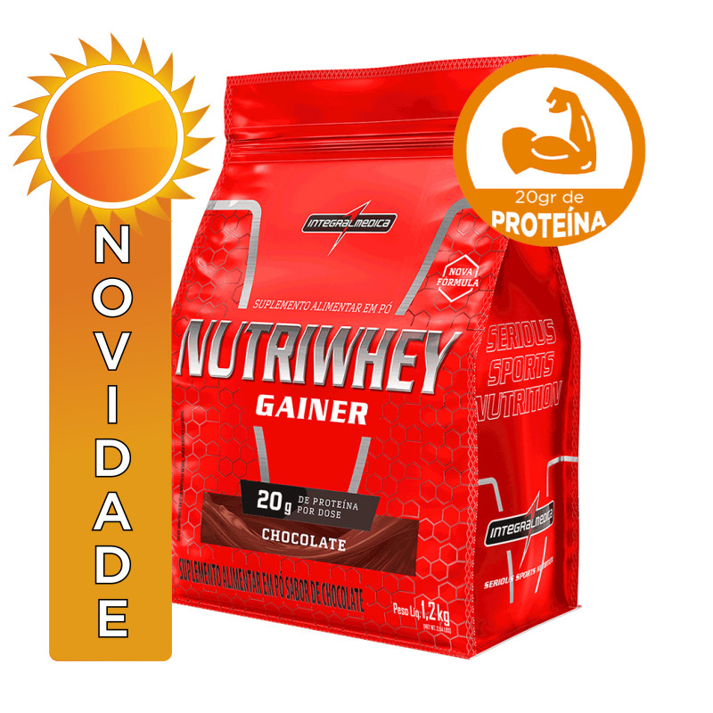 NUTRIWHEY INTEGRALMEDICA POUCH 1,2 KILO CHOCOLATE - UNIDADE