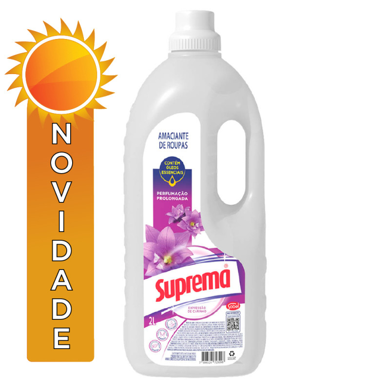 AMACIANTE SUPREMA 2 LITROS EXPRESSÃO DE CARINHO - CX COM 6 UN