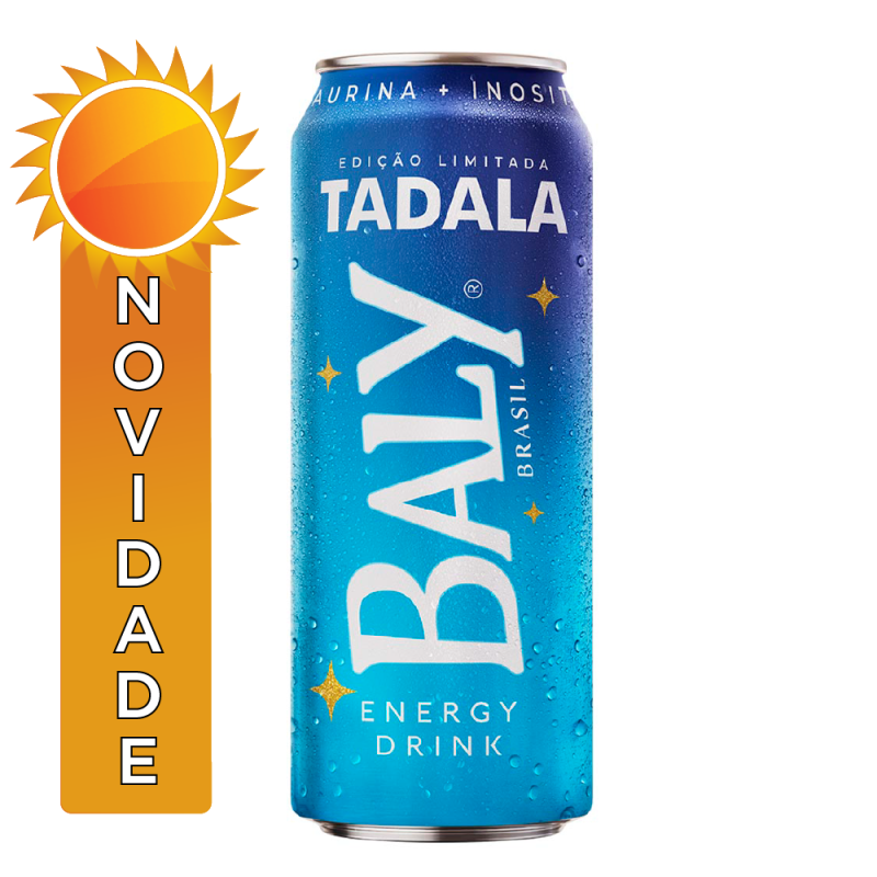 ENERGÉTICO BALY LATA 473ML TADALA - FD COM 6 UN