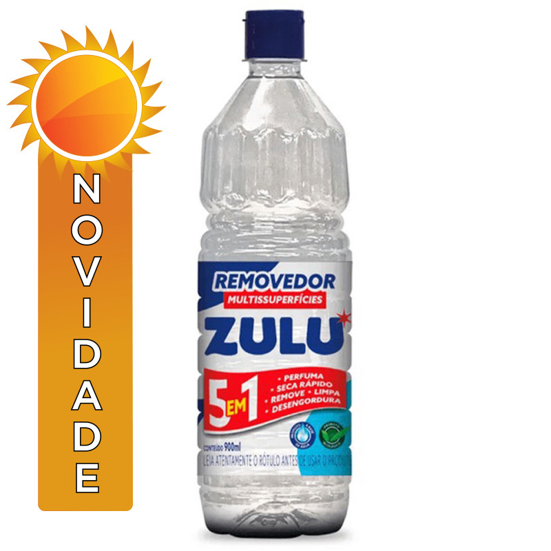 REMOVEDOR ZULU 900ML 5 EM 1 - CX COM 12 UN