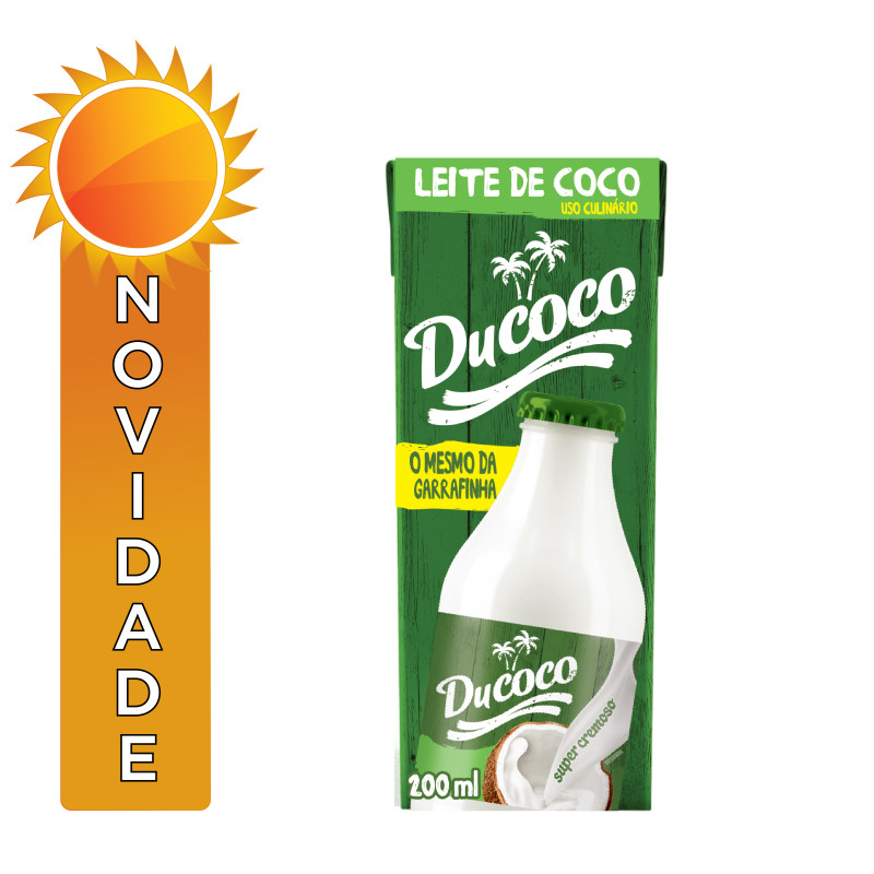 LEITE DE COCO DUCOCO 200ML TP - CX COM 27 UN