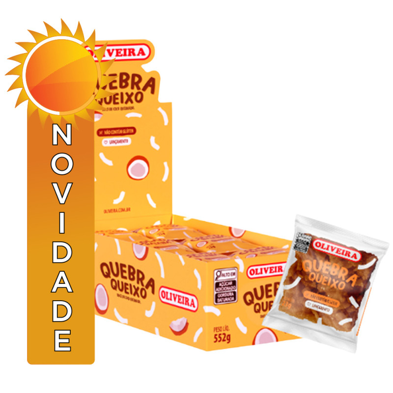 QUEBRA QUEIXO OLIVEIRA 23GR - DP COM 24 UN