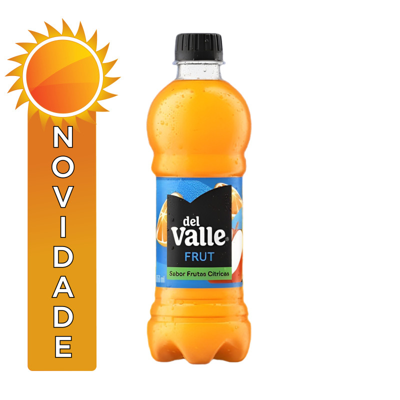 SUCO DEL VALLE FRUT 450ML - FRUTA CITRICA CX COM 6 UN