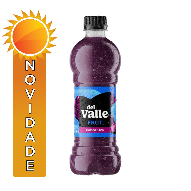 SUCO DEL VALLE FRUT 450ML - UVA CX COM 6 UN