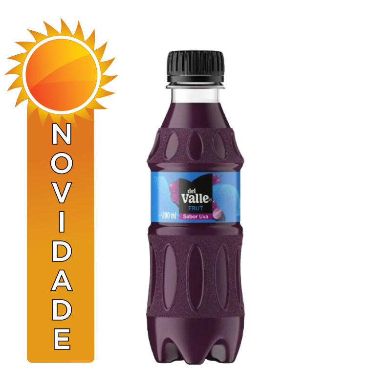 SUCO DEL VALLE FRUT 200ML  UVA - CX COM 12 UN