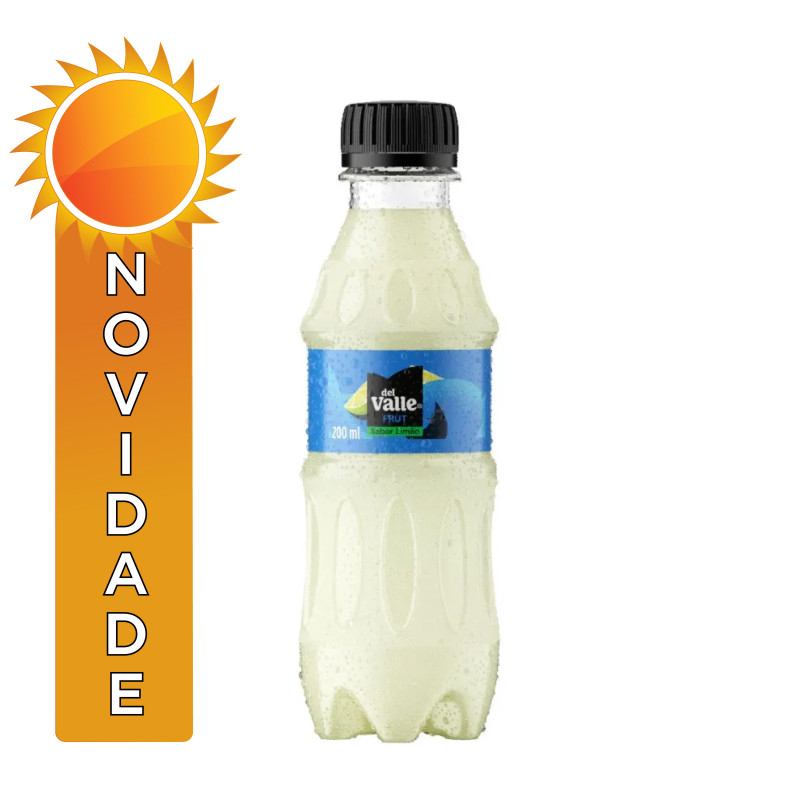 SUCO DEL VALLE FRUT 200ML LIMÃO - CX COM 12 UN