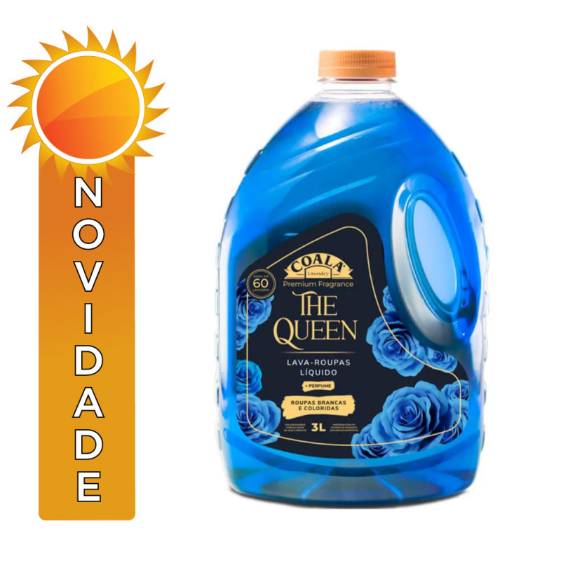 LAVA ROUPA LIQUIDO COALA 3LT - THE QUEEN CX COM 4 UN