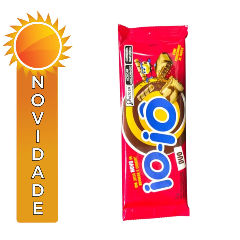 CHOCOLATE IO-IÔ BARRA HERSHEY'S 75GR DUO - DP COM 20 UN