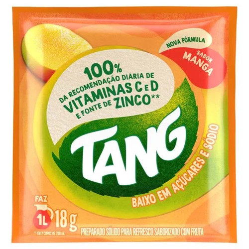 REFRESCO EM PÓ TANG 18GR MANGA - DP COM 18 UN