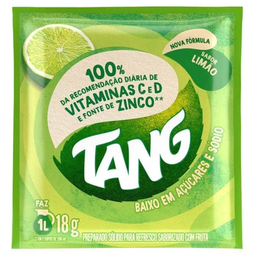 REFRESCO EM PÓ TANG 18GR LIMÃO - DP COM 18 UN
