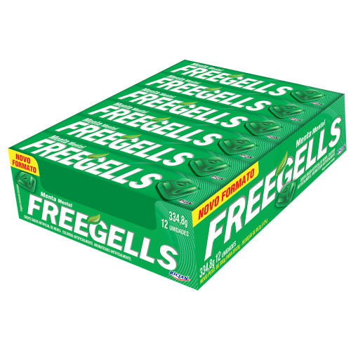 DROPS FREEGELLS RICLAN 27GR MENTA - DP COM 12 UN
