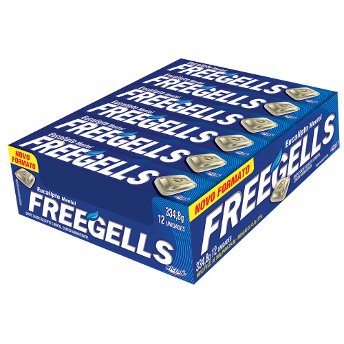 DROPS FREEGELLS RICLAN 27GR EUCALIPTO - DP COM 12 UN