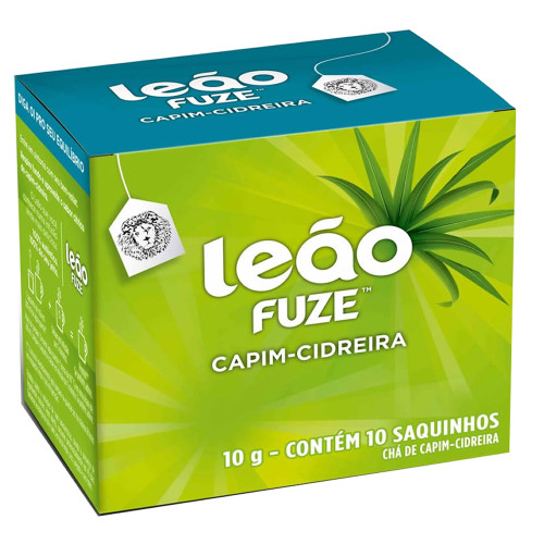 CHÁ LEÃO FUZE SACHÊ 1X10 CIDREIRA 1GR - PC COM 10 DP