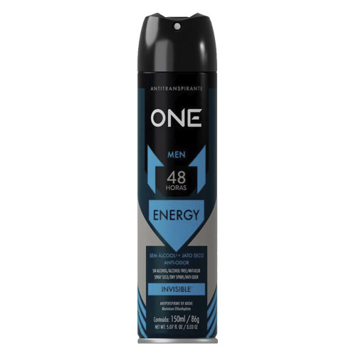 DESODORANTE ABOVE BASTON ONE MEN ENERGY 150ML - PC COM 6 UN