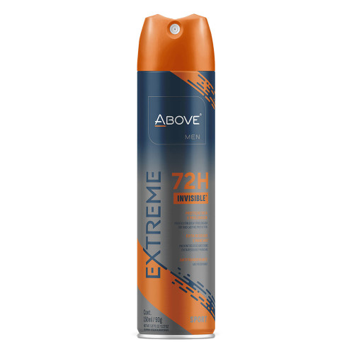 DESODORANTE ABOVE BASTON 150ML MEN EXTREME SPORT 72H - PC COM 6 UN