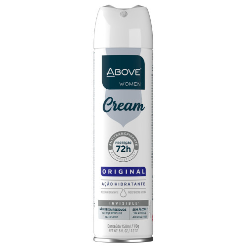 DESODORANTE ABOVE BASTON 150ML CREAM ORIGINAL 72H - PC COM 6 UN