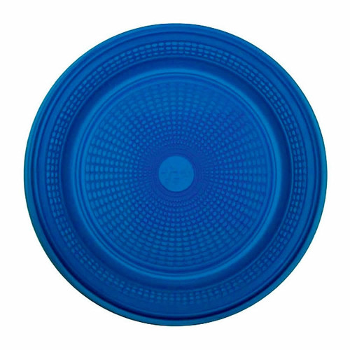 PRATO PARA BOLO 15CM COM 10 UN AZUL - CX COM 10 PC