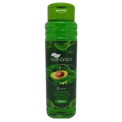SHAMPOO TOK BOTHÂNICO 400ML QUIABO COM ABACATE - UNIDADE