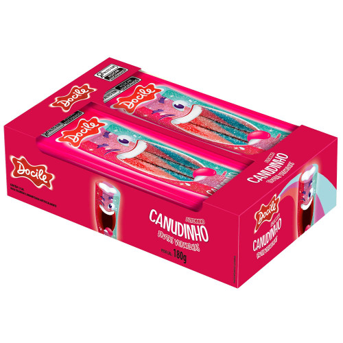 TUBES DOCILE 15GR FRUTAS VERMELHAS - DP COM 12 UN