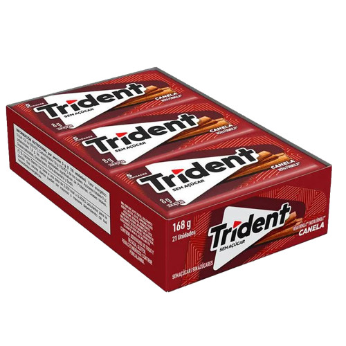 CHICLE TRIDENT CANELA 8GR - DP COM 21 UN