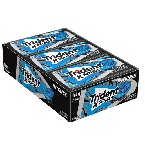 CHICLE TRIDENT FRESH INTENSE 8GR - DP COM 21 UN