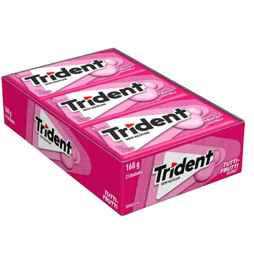 CHICLE TRIDENT TUTTI FRUTTI 8GR - DP COM 21 UN
