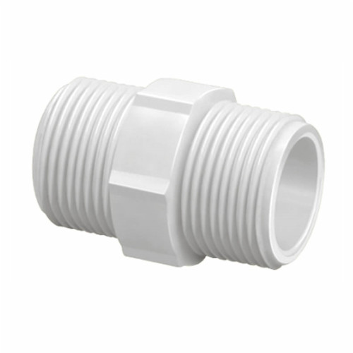 NIPLE BRANCO KRONA ROSCA/ROSCA 1/2 - CARTELA COM 10 UN