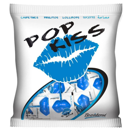 PIRULITO POP KISS 500GR - TUTTI FRUTTI PC COM 50 UN