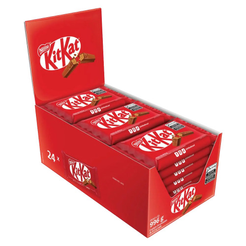CHOCOLATE KITKAT AO LEITE NESTLÉ 41,5GR - DP COM 24 UN
