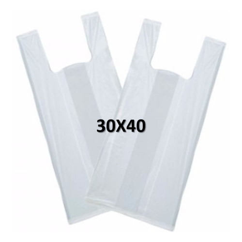 SACOLA MILHEIRO BRANCA - TAMANHO 30X40 PC COM 1000 UN