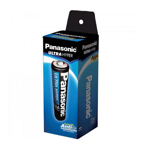 PILHA PANASONIC PALITO TUBO AAA - DP COM 40 UN