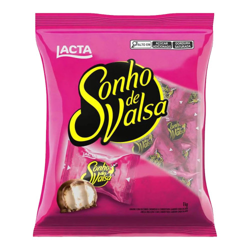 CHOCOLATE LACTA SONHO DE VALSA 1 KILO - UNIDADE