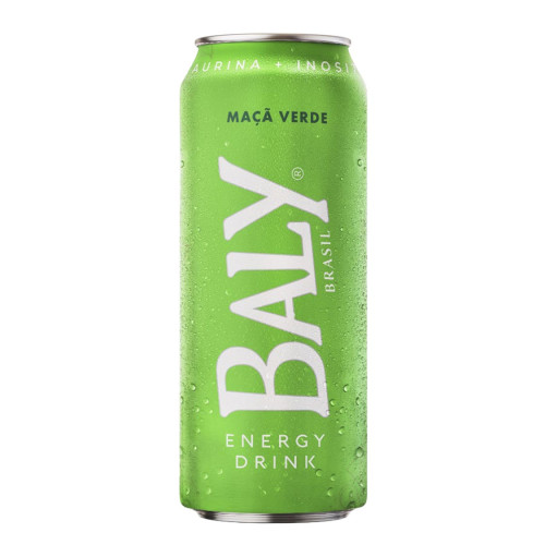 ENERGÉTICO BALY LATA 473ML MAÇÃ VERDE - FD COM 6 UN