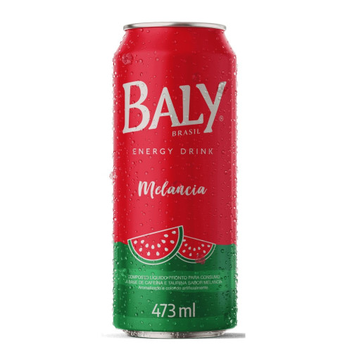 ENERGÉTICO BALY LATA 473ML MELANCIA - FD COM 6 UN